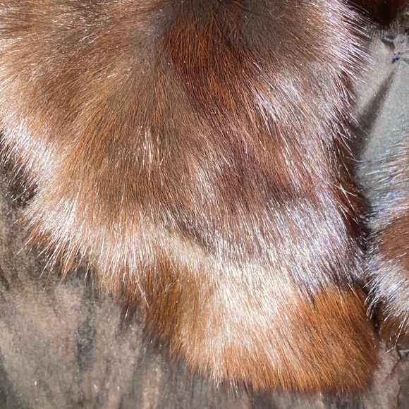 Sheared Beaver and Mink Jacket - Picture 4 of 4